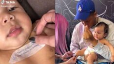 Bebeklerine dövme yaptıran aile, TikTok’ta olay oldu