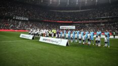 Beşiktaş Trabzonspor maçında hayatını kaybeden madenciler unutulmadı