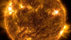 Güneş’teki en güçlü patlamayı görüntülediler: Uyarı geldi