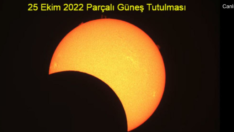 Herkes merakla bekliyordu… Parçalı Güneş tutulması böyle görüntülendi