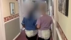 Huzurevindeki yaşlılarla dalga geçen video tepki çekti