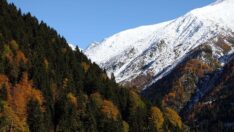 Kaçkar Dağları’nda iki mevsim bir arada