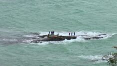 Karaburun’da balıkçıların survivor yarışı