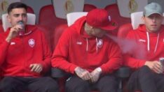 Maç öncesi sigara içen Radja Nainggolan’a Antwerp’ten ceza