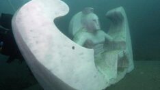 Mitolojik kahramanlar Su Altı Heykel Galerisi’nde