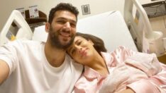 Murat Yıldırım ve Iman Elbani’den ilk aile pozu