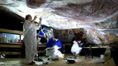 Sümela’da fresklere kazınan isimler silinecek