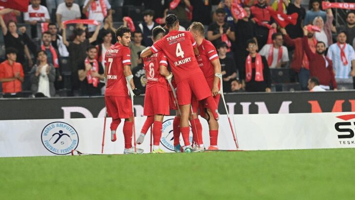 Türkiye Ampute Futbol Milli Takımı grubu Haiti beraberliği ile noktaladı