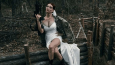 Ukrayna’nın Jeanne d’Arc’ı evlendi… Düğün gününde bile cephedeydi