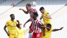 Ümraniyespor Kayserispor maçında galip yok: 2-2