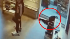 18 bin dolarlık çantaları çaldı, kaçamadı