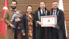 62 yaşındaki emekli astsubay avukat oldu