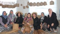 Ağaköylü kadınların hasır sanatı