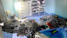 Aldatıldığından şüphelendi, sevgilisinin evini ateşe verdi