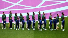 Arjantin Suudi Arabistan maçı öncesi ekran kararttılar