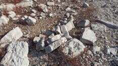 Atatürk Barajı’nda sular çekilince tarih ortaya çıktı