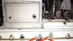 Cadılar Bayramı için sipariş ettikleri tabut “kullanılmış” çıktı