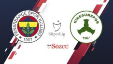 CANLI | Fenerbahçe Giresunspor | Süper Lig 15. hafta