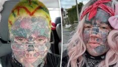 Dövme bağımlısı kadın işsiz kaldı