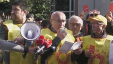 Eğitim-Sen’den Öğretmenlik Meslek Kanunu için ‘kırmızı kartlı’ protesto