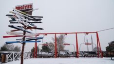 Erciyes’te kar kalınlığı 20 santimetreye ulaştı