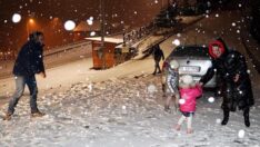 Erzurum beyaza büründü