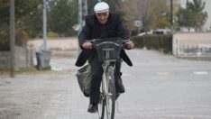 Garip Dede’nin bisiklet tutkusu