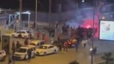 Göztepe-Altay maçı sonrası İzmir sokakları karıştı! Bir kişi defalarca bıçaklandı