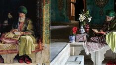 İngiliz ressamın Yeşil Türbe’deki tablosunu 153 yıl sonra fotoğrafladı