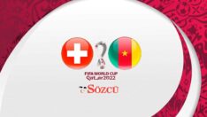 İsviçre Kamerun maçı canlı yayın (Dünya Kupası G Grubu)