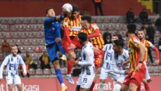 Kayserispor Sivas Belediyespor karşısında tek golle turladı
