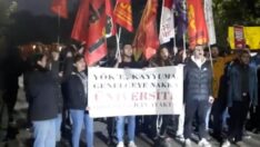 ODTÜ’de YÖK protestosu
