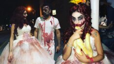 Süreyya Yalçın’ın ‘cadılar bayramı’ kostümü