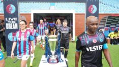 Trabzonspor taraftarları Akyazı Stadı’nda maç yaptı