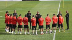 Türkiye A Milli Futbol Takımı Çekya maçının hazırlıklarına başladı