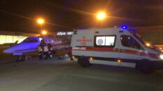 Umrede kuş gribi oldu, ambulans uçakla Türkiye’ye getirildi
