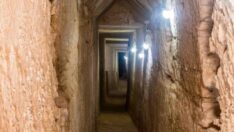 Yerin 13 metre altında tünel keşfedildi