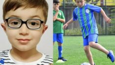 9 yaşındaki futbolcu Yiğit Demirel’in üzerine kale direği devrildi