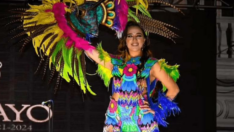 Güzellik yarışmasında herkesi şoke eden an… Elektrik çarpan güzel yere yığıldı