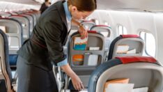 Uçuş görevlisi yanına almadan uçağa binmediği şeyi paylaştı