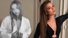 Afra Saraçoğlu’ndan anne pozu