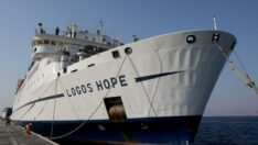 Dünyanın en büyük yüzen kütüphanesi “Logos Hope” Ürdün’de