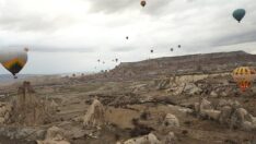 Kapadokya’da balon turları yapılamıyor