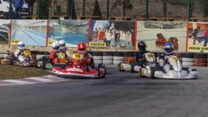 Minik karting yarışçısı İskender Zülfikari sezona zaferle başladı