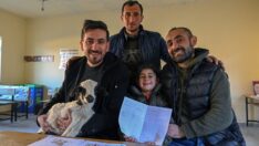 Okulun tek öğrencisi Zilan’ın en mutlu günü