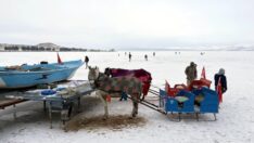 Sandallar karada, faytonlar gölde