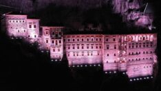 Sümela Manastırı geceleri ışıl ışıl olacak