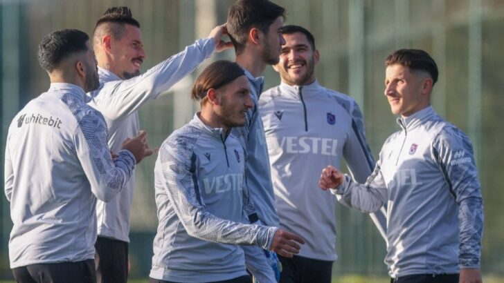 Trabzonspor 5 eksikle çalıştı