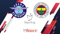 Adana Demirspor Fenerbahçe maçı canlı yayın (Süper Lig 22. hafta)