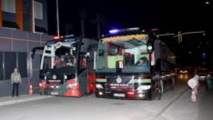 Alanyaspor takım otobüslerini deprem bölgesine gönderdi